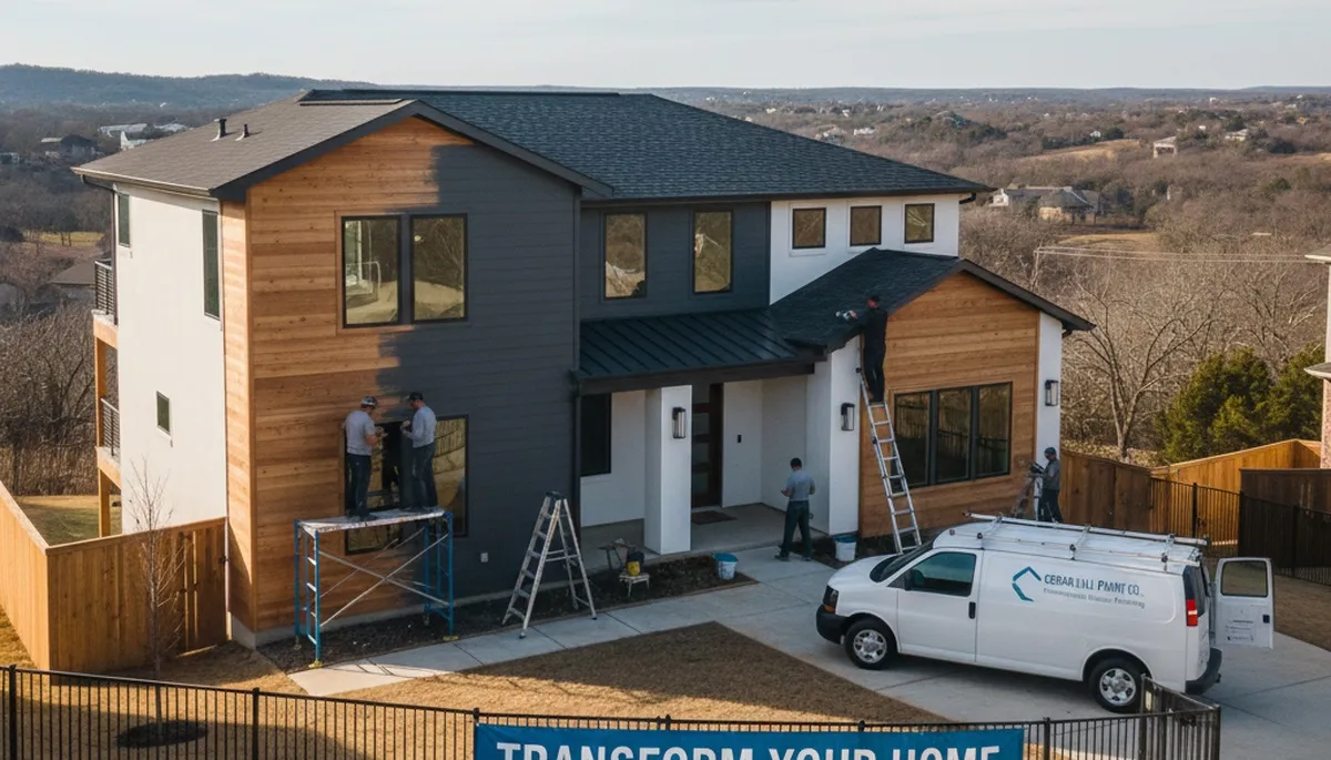 House painting contractors in Arlington, TX delivering professional exterior and interior painting services